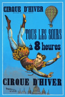 French Circus Poster 1885