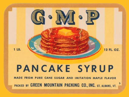 G.M.P. Pancake Syrup