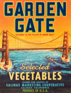 Garden Gate Selected Vegetables 1950