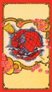 Globe Broom Label