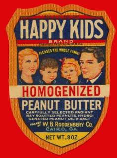 Happy Kids Homogenized Peanut Butter 1934