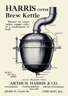 Harris Copper Brew Kettle 1933