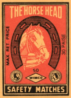 Horse Head Safety Matches