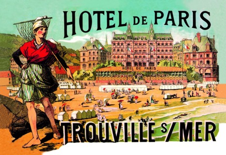 Hotel de Paris: Trouville-sur-Mer 1885