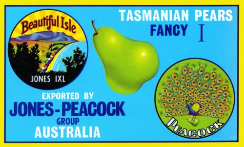 Jones-Peacock Tasmanian Pears
