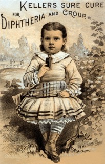 Keller's Sure Cure for Diptheria and Croup 1890