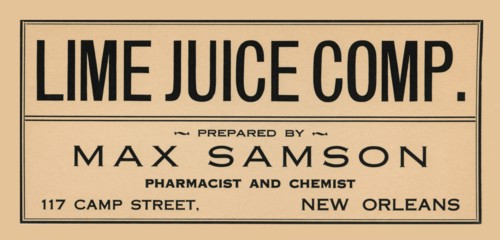 Lime Juice Comp.