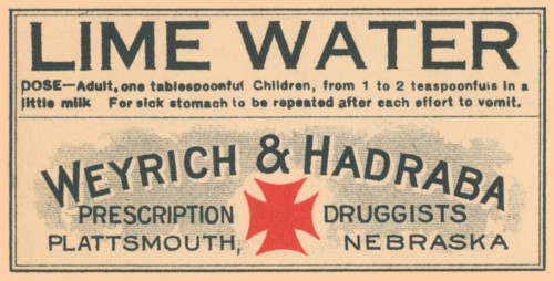 Lime Water 1920