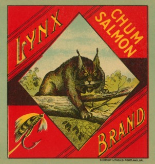Lynx Brand Chum Salmon 1890