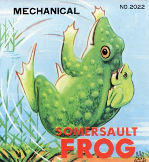 Mechanical Somersault Frog 1950