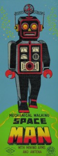Mechanical Walking Spaceman 1950
