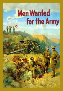 Men Wanted for the Army 1910