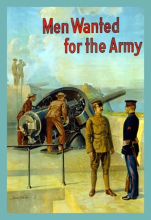 Men Wanted for the Army 1910