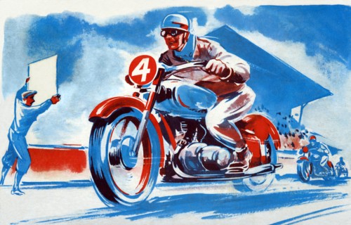 No. 4 Motorcycle 1950
