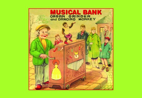 Organ Grinder Musical Bank 1950
