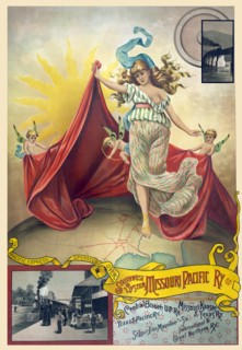 Pacific Express operates over Southwest System Missouri Pacific Railway 1900