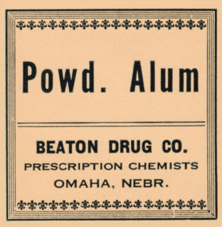 Powdered Alum 1920