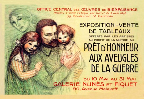Pret d'Honneur aux Aveugles de la Guerre 1917