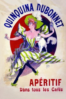 Quinquina Dubonnet apéritif dans tous les cafés  1895