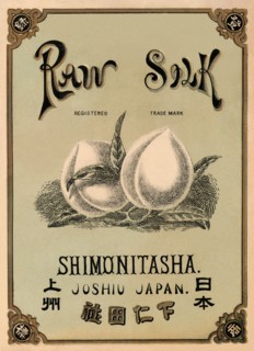 Raw Silk Shimonitasha.Joshiu, Japan 1891