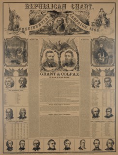 Republican chart. Presidential campaign, 1868 1868