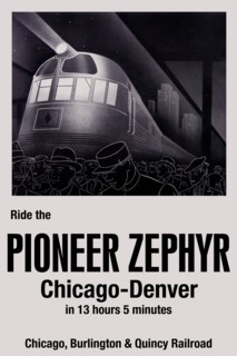 Ride the Pioneer Zephyr 2009