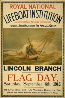 Royal National Lifeboat Institution, Lincoln Branch, Flag day, Saturday, September 4th, 1915 1915