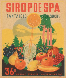 Sirop de Spa 1920