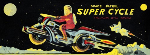 Space Patrol Super Cycle 1950