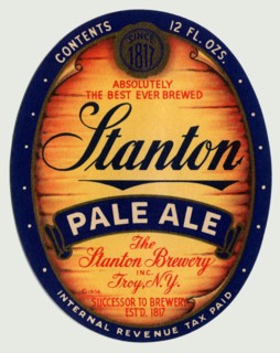 Stanton Pale Ale Beer 1934