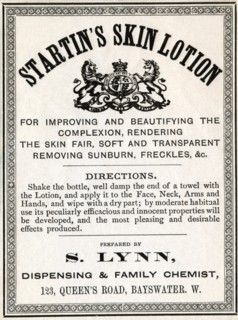 Startin's Skin Lotion