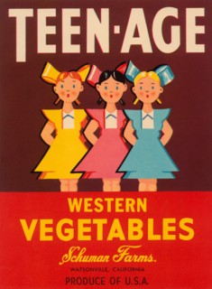 Teen - Age Western Vegetables 1940