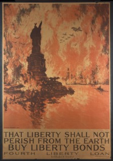 That liberty shall not perish from the earth - Buy liberty bonds Fourth Liberty Loan 1918