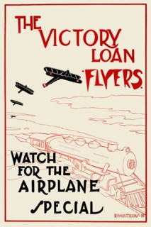 The Victory Loan flyers--Watch for the airplane special 1919