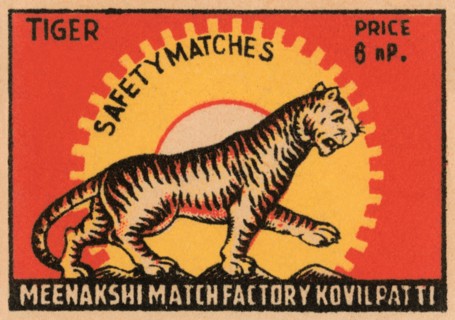 Tiger Safety Matches