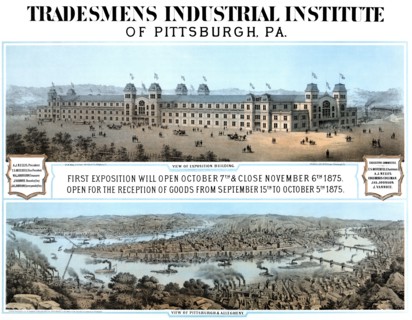 Tradesmen's industrial institute of Pittsburgh, Pa. 1876