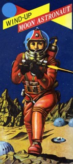 Wind-up Moon Astronaut 1950