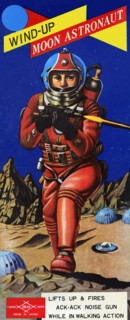 Wind-Up Moon Astronaut 1950