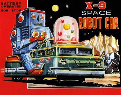 X-9 Space Robot Car 1950