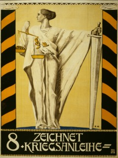 Zeichnet 8. Kriegsanleihe;  Subscribe to the 8th War Loan. 1918