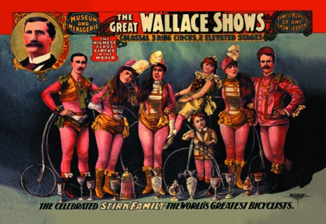 Celebrated Stirk Family: Wallace Shows 1898