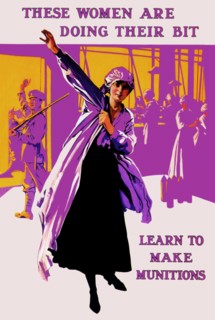 These Women Are Doing Their Bit: Learn to Make Munitions