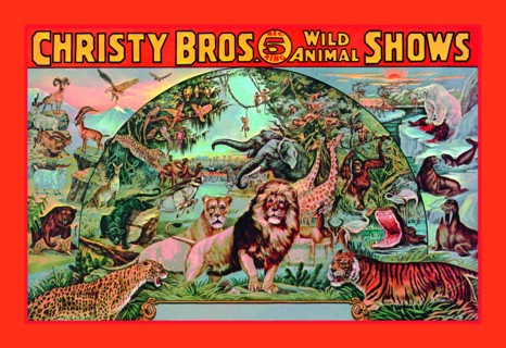 Christy Bros. 5 Ring Wild Animal Shows