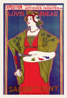 Exposition Speciale de Soixante Nouvelles Affiches Inedites de Louis Rhead 1897