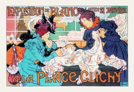 Exposition de Blanc a la Place Clichy