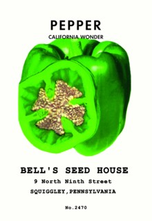 Pepper: California Wonder