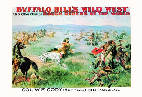 Buffalo Bill: A Close Call 1894
