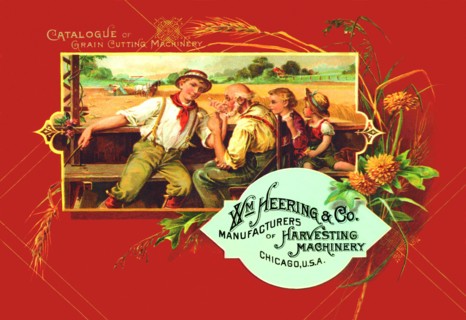 Harvesting Machinery 1889