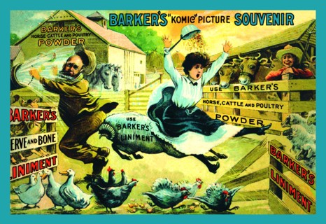 Barker's "Komic" Picture Souvenir: Farm Ruckus 1879