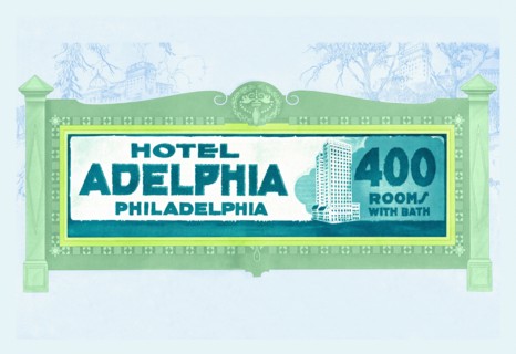 Hotel Adelphia, Philadelphia 1916